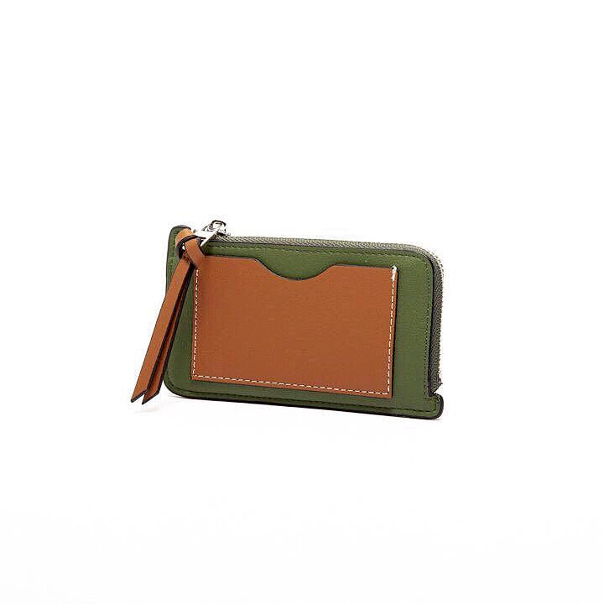 Cowhide key ring combined use card wallet L8809