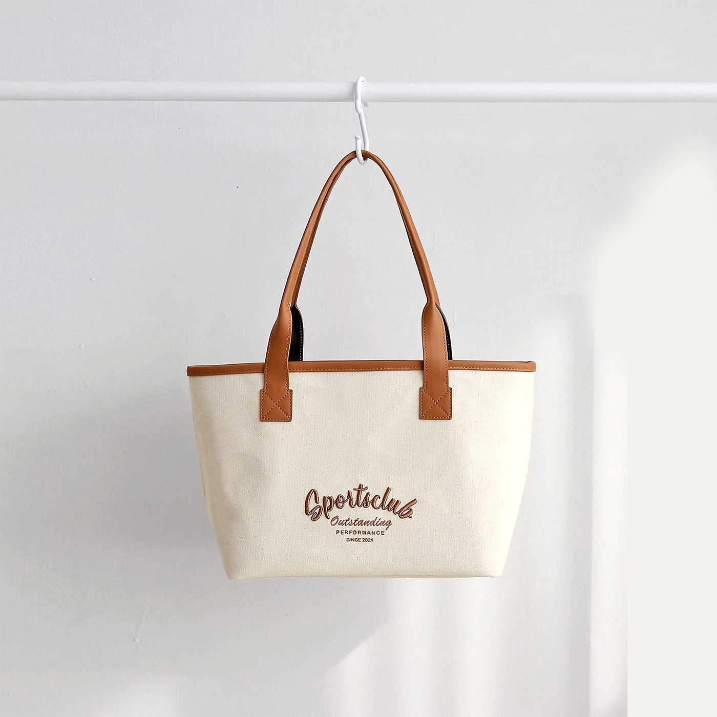 Club Shopper Bag Shoulder Bag Domestic Canvas Bag